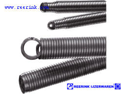 merk: Wymefa.
Vervaardigd van rechthoekig staaldraad. Geschikt voor gebruik in kunststof buis. Andere diameters en lengten leverbaar.