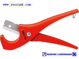 merk: Ridgid.
Geschikt voor het knippen van kunststof buizen met een afmeting van 3-42 mm. Blad is snel te verwisselen en de snijzijde kan aan twee kanten gebruikt worden.
